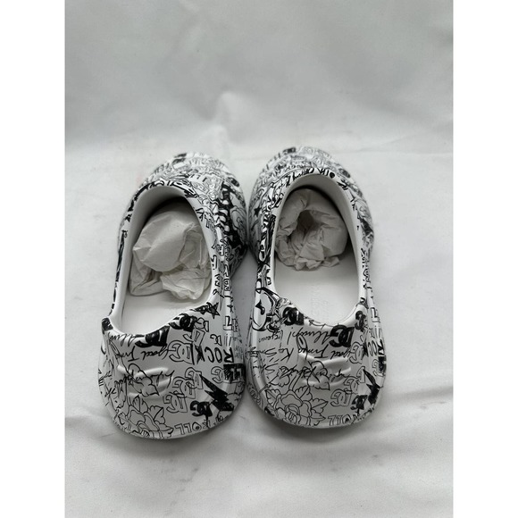 Dolce & Gabbana Men's Toy Graffiti Print Slip On Low Top Sneakers Dark Side US 7 - Picture 3 of 7